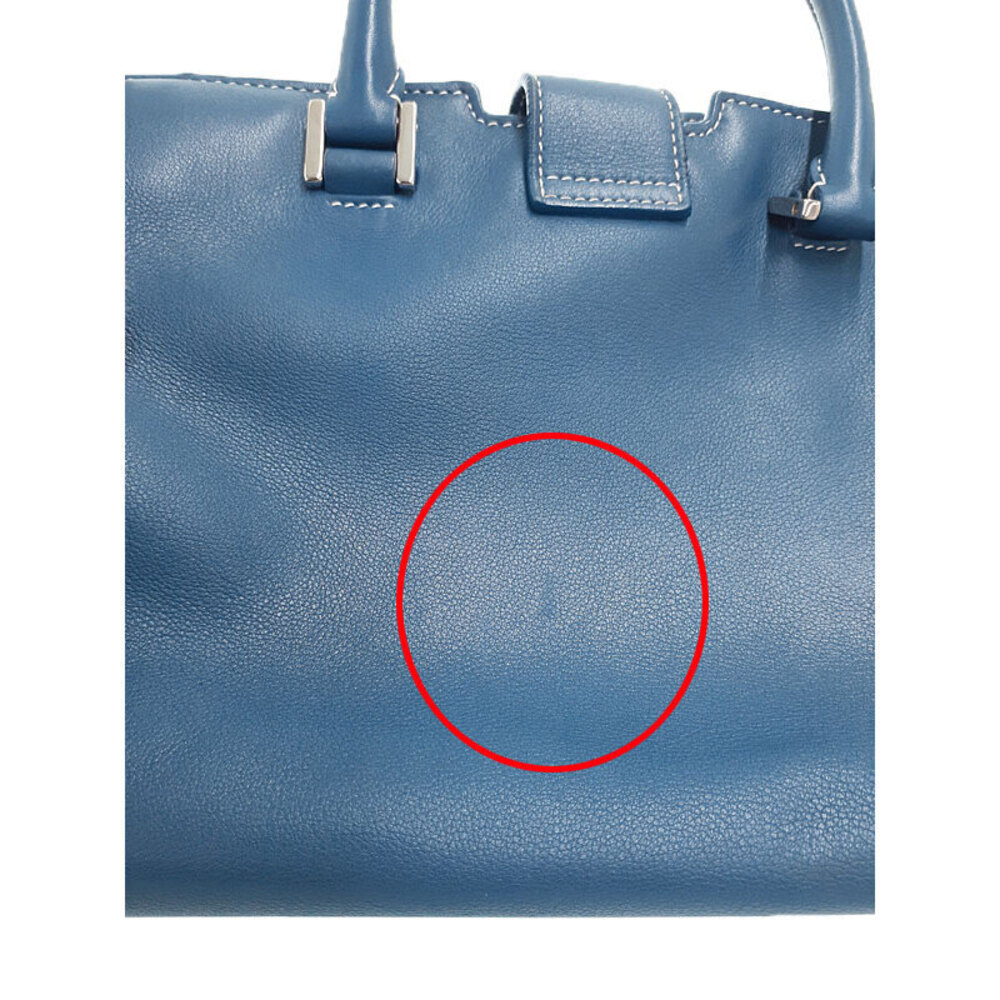 SAINT LAURENT PARIS Cabas 2WAY Leather Handbag - Picture 7 of 9